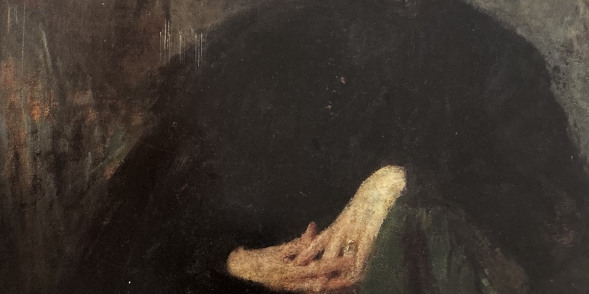 La dame à la robe noire